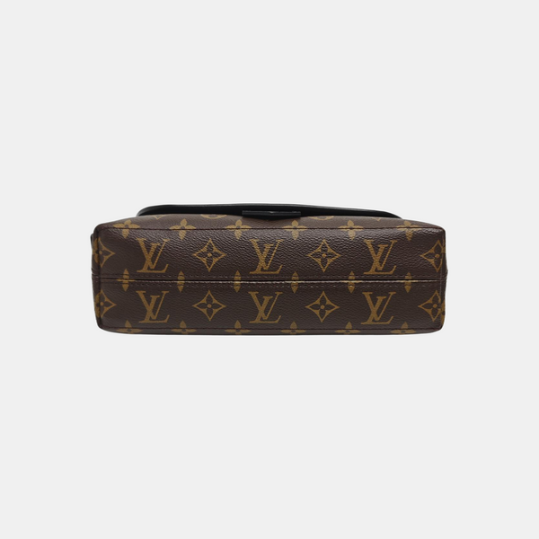 MAGNETIC Monogram Coated Canvas Brown