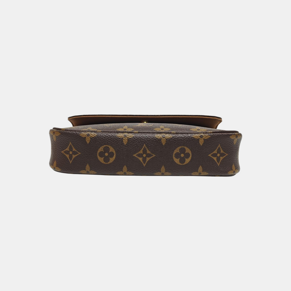 IVY Monogram Coated Canvas Brown