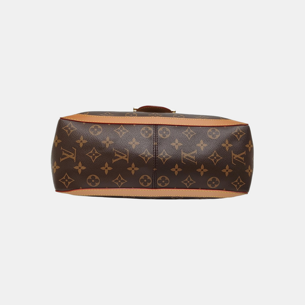 DAUPHINE GM Monogram Coated Canvas Brown
