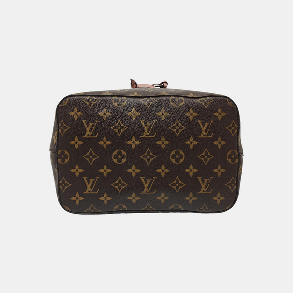 NÉONOÉ MM Monogram Coated Canvas Brown
