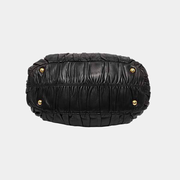 Gaufre Calfskin Black