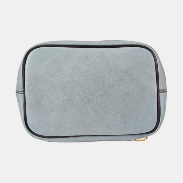 Faye Small Calfskin Blue