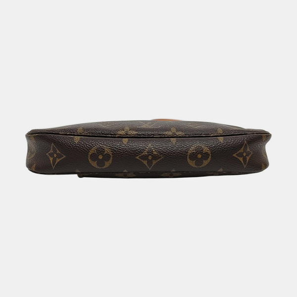 ACCESSOIRES Monogram Coated Canvas Brown