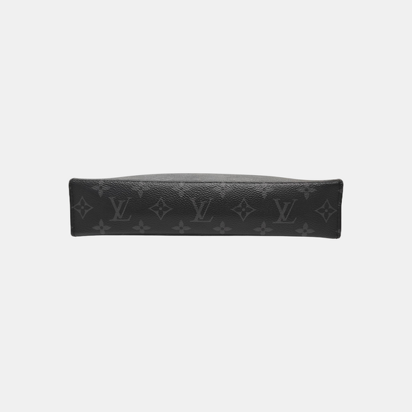 Pochette Voyag MM Monogram Coated Canvas Black