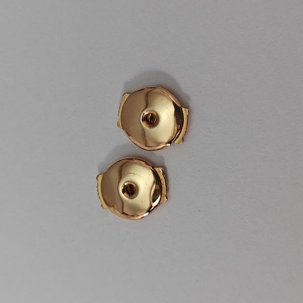 BVLGARI BVLGARI 18k Rose Gold Stud Earrings