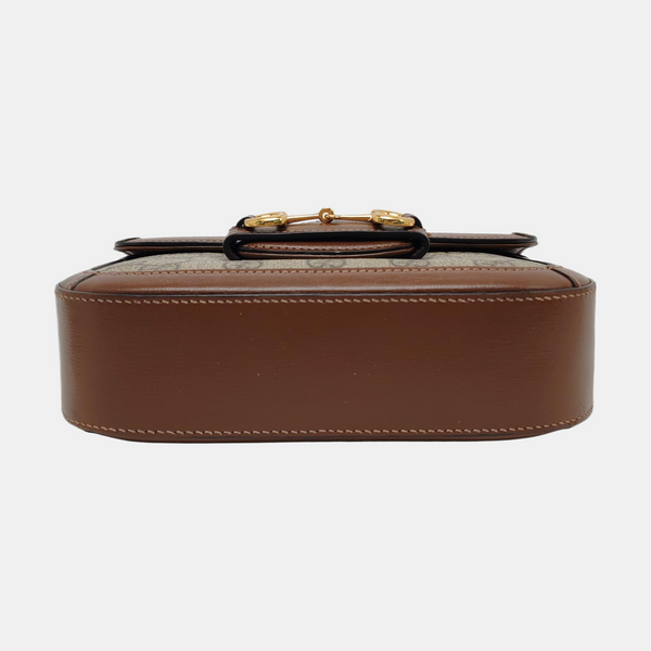 Horsebit 1955 Mini Coated Canvas Beige