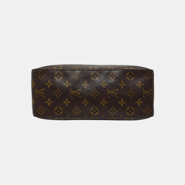 LOOPING GM Monogram Coated Canvas Brown