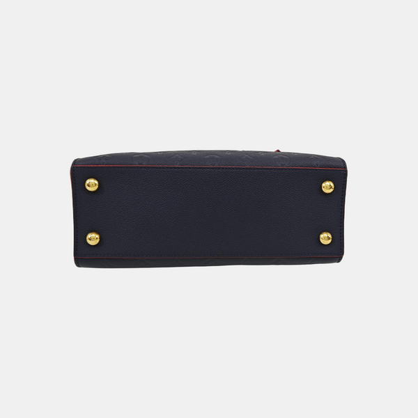 PONNEUF MM Monogram Calfskin Blue