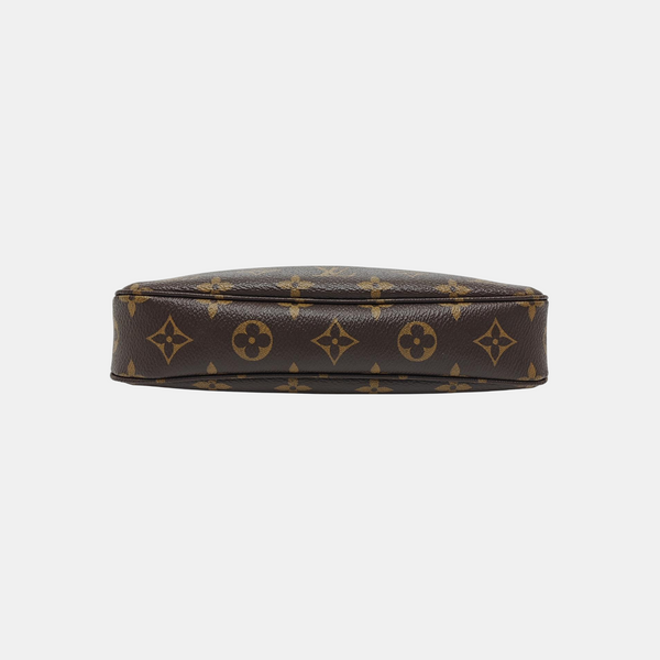ACCESSOIRES GM Monogram Coated Canvas Brown