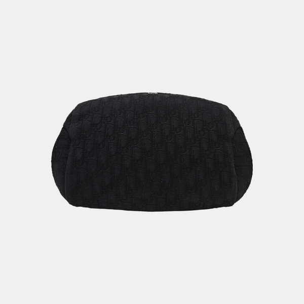 Oblique Canvas Backpack Black