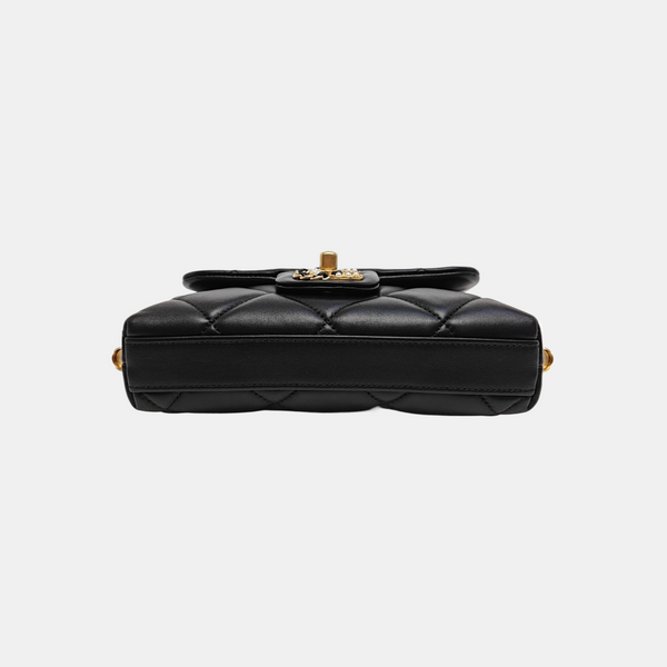 Quilted Lambskin Black