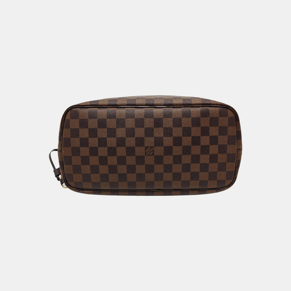 NEVERFULL MM Damier Ebene Coated Canvas Brown