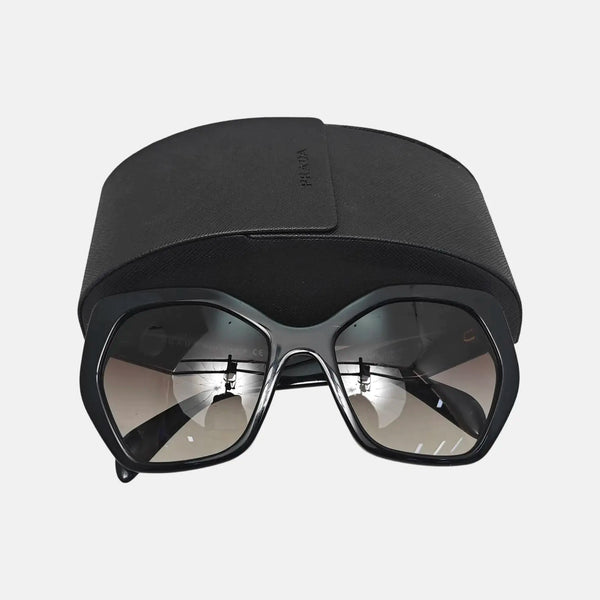Gray Synthetic Sunglasses