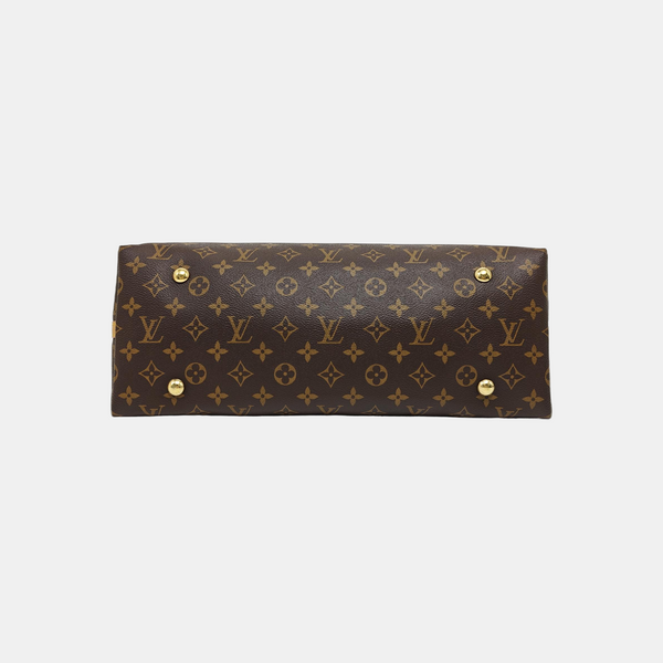 CARRYALL MM Monogram Coated Canvas Brown