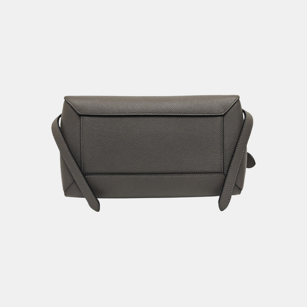 BELT Micro Calfskin Gray