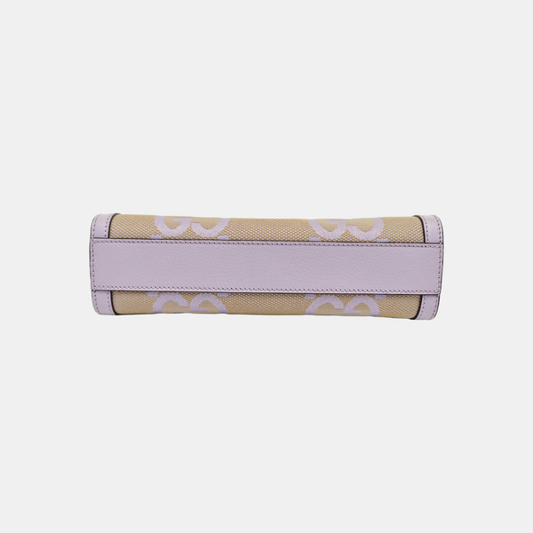 Ophidia Small Monogram Canvas Beige