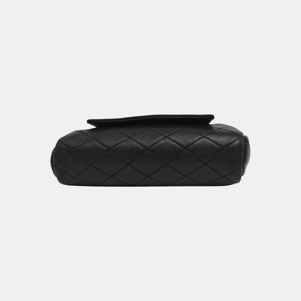 NOLITA Mini Quilted Lambskin Black