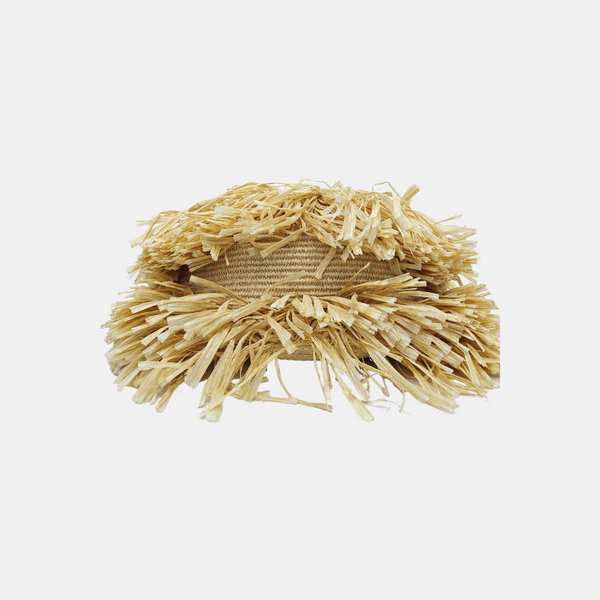 Straw Tote Bag Beige