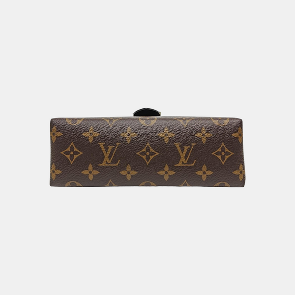 LOCKY BB Monogram Coated Canvas Brown