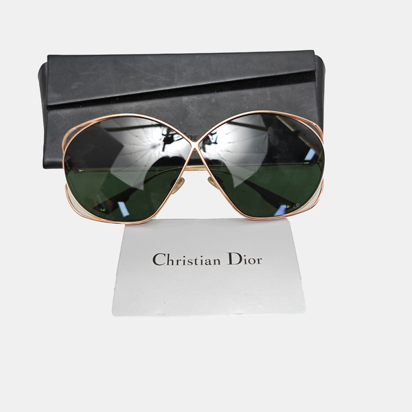 Metal Sunglasses Green
