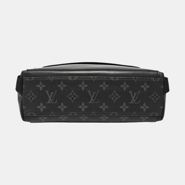 VOYAGER PM Monogram Coated Canvas Black