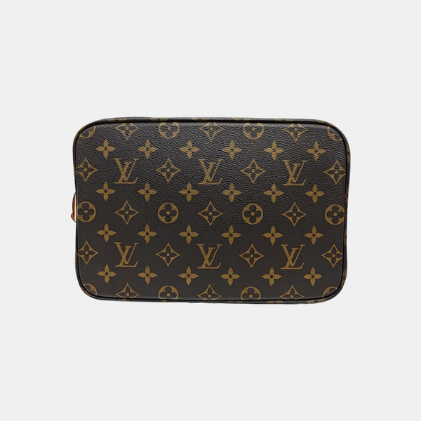 ALL IN GM Monogram Coated Canvas Brown