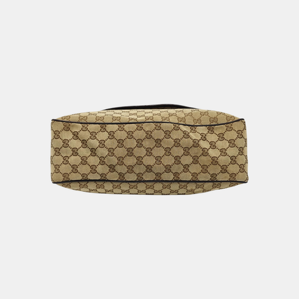GG Messenger Monogram Canvas Beige