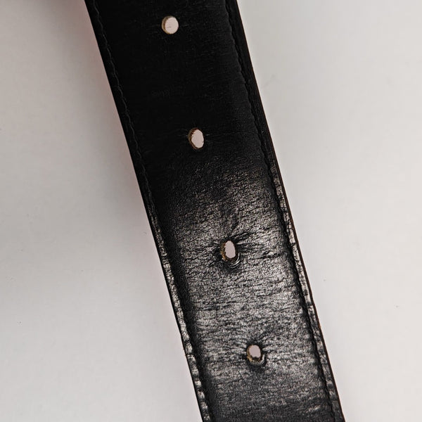 Leather Belt Black