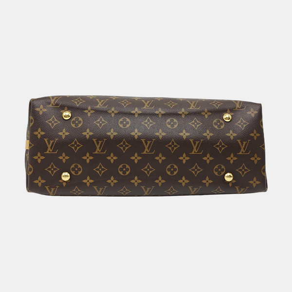 CARRYALL MM Monogram Coated Canvas Brown