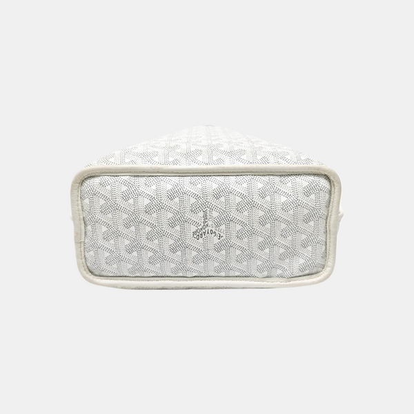 Anjou Mini Coated Canvas White