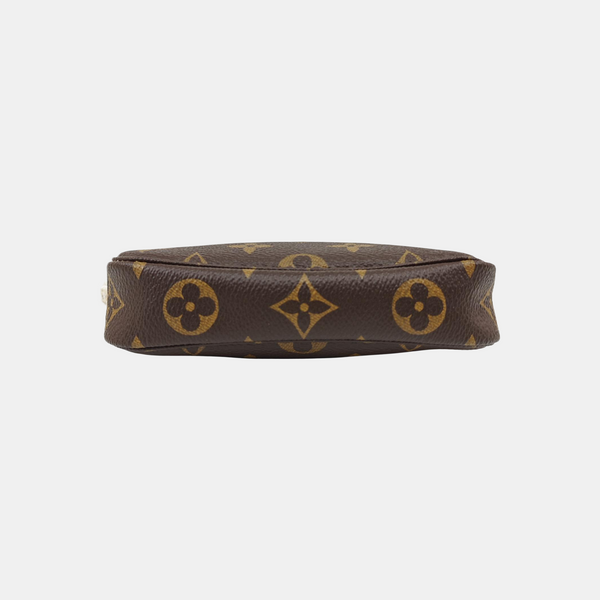 ACCESSOIRES Mini Monogram Coated Canvas Brown
