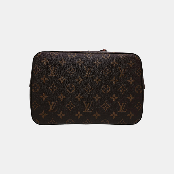 NÉONOÉ MM Monogram Coated Canvas Brown