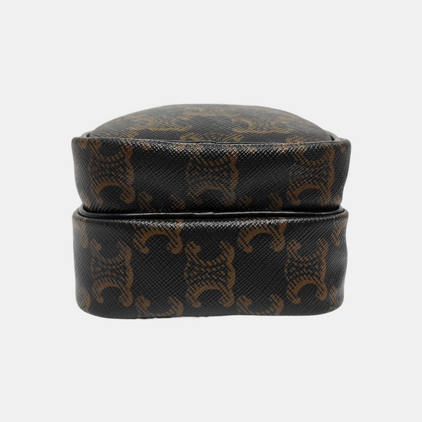 TRIOMPHE CANVAS Mini Coated Canvas Black