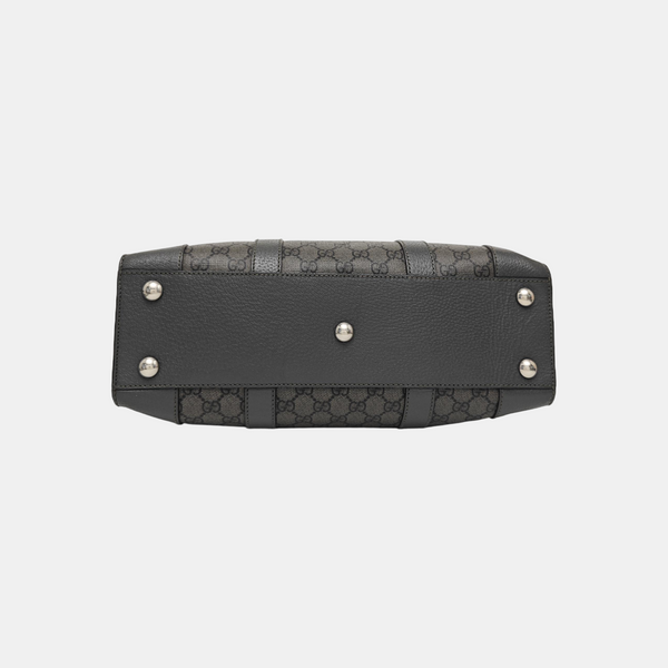 GG Multicolor Monogram Coated Canvas Gray