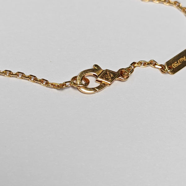 Vintage Alhambra 18k Gold Necklace