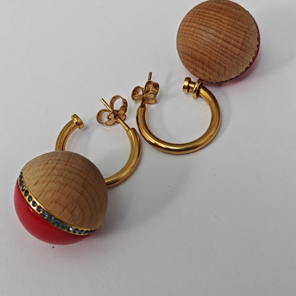 Other Red Stud Earrings