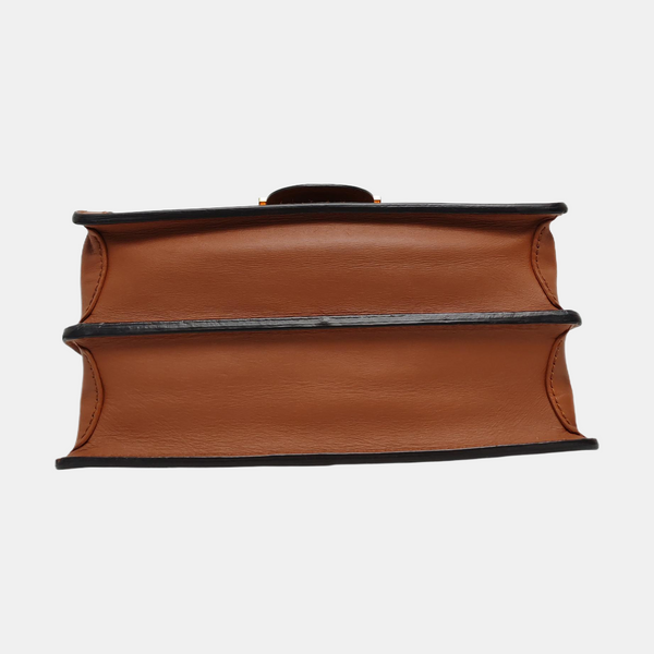 DAUPHINE MM Monogram Coated Canvas Brown