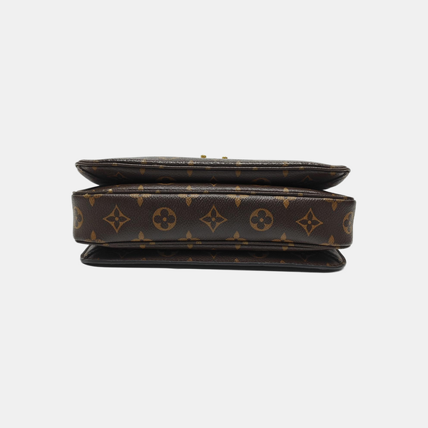 MÉTIS MM Lona Monogram Revestida Marrón