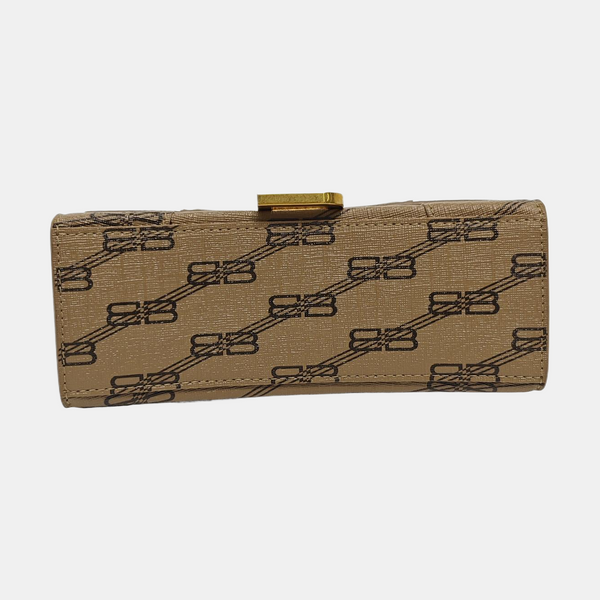Hourglass XS Coated Canvas Brown