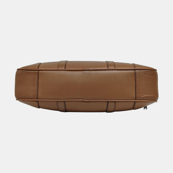 Calfskin Shoulder Bag Brown