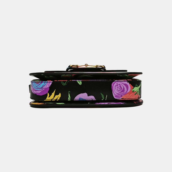 Authenticated pre-owned Horsebit 1955 Small Calfskin Multicolor - Top Handle Bag at Looply