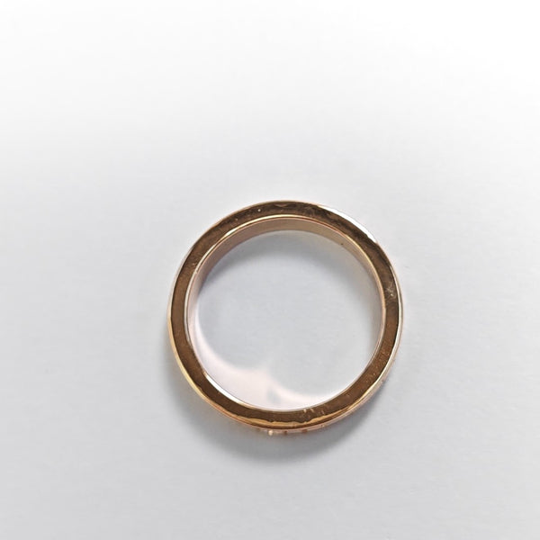 B.ZERO1 18k Rose Gold Ring EU 55
