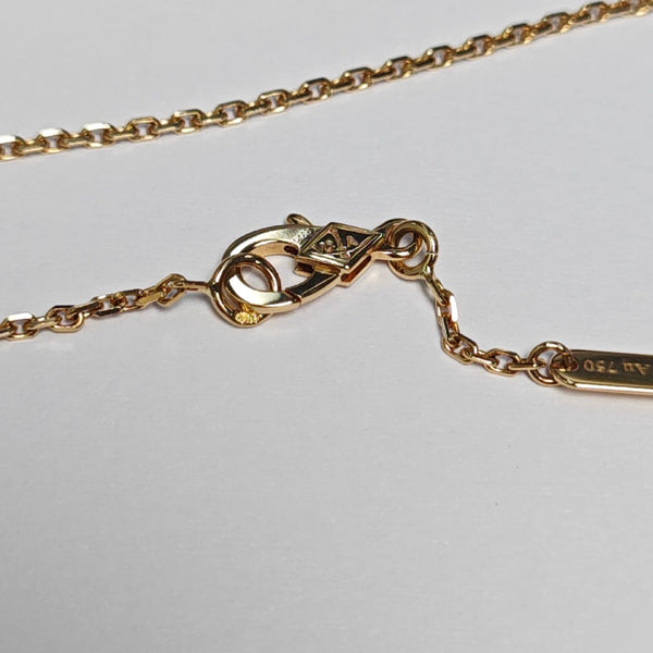 Vintage Alhambra 18k Gold Necklace