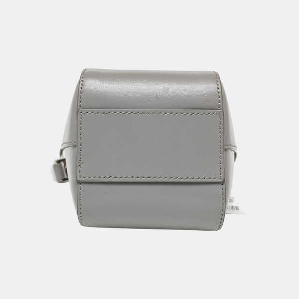 Calfskin Shoulder Bag Gray