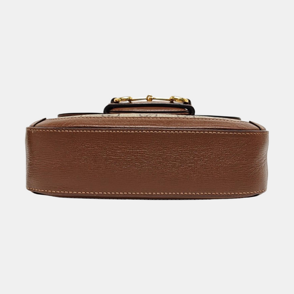 Horsebit 1955 Mini Coated Canvas Beige