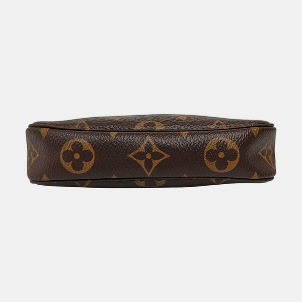 ACCESSOIRES Mini Monogram Coated Canvas Brown