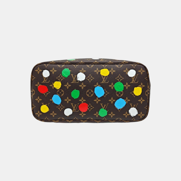NEVERFULL MM Monogram Coated Canvas Brown