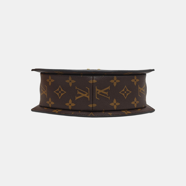Monogram Coated Canvas Crossbody Bag Super Mini Brown