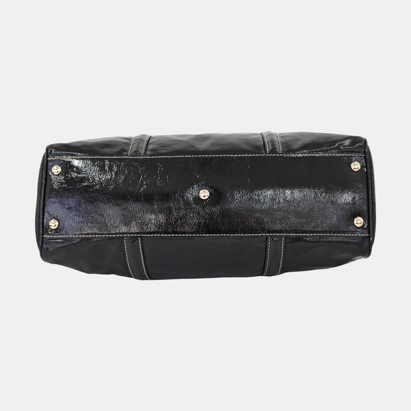 Coated Canvas Black
