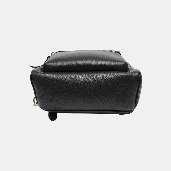 Calfskin Backpack Black